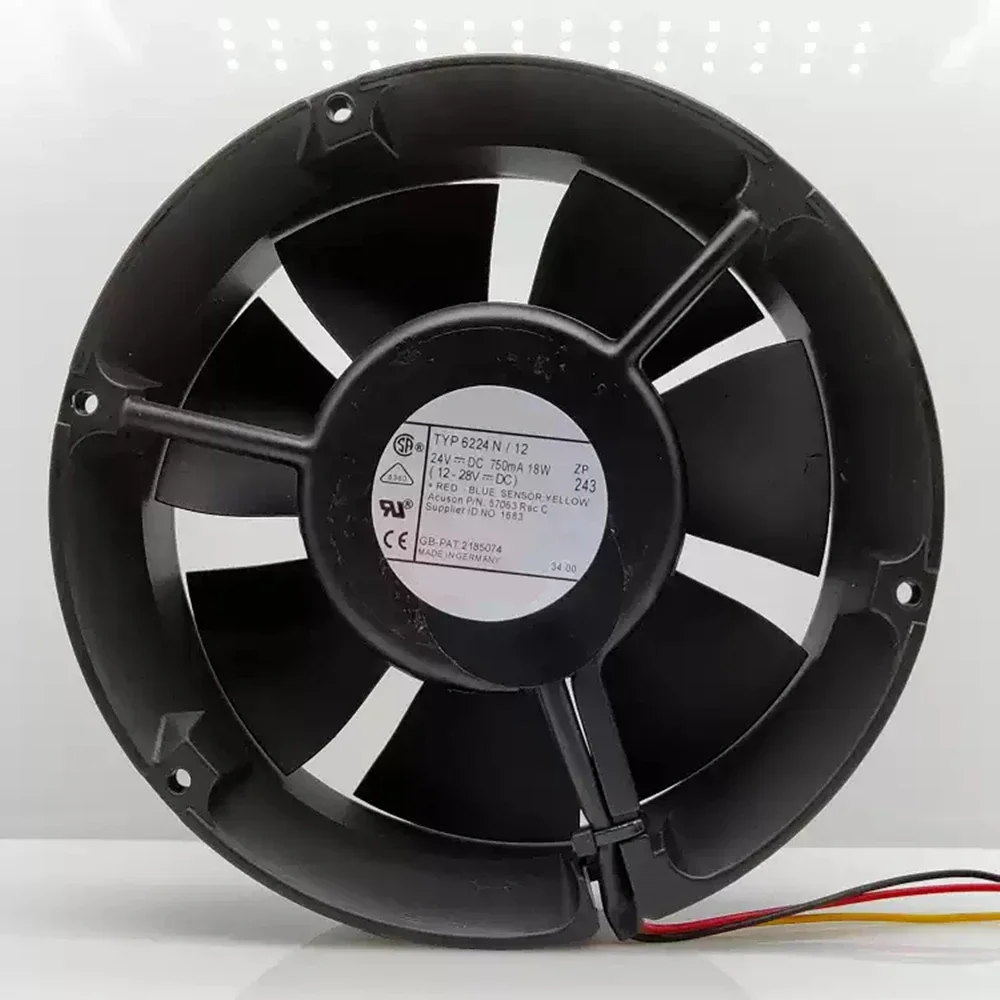 

Вентилятор охлаждения TYP 6224 N/12 TYP6224N/12 новый и оригинальный