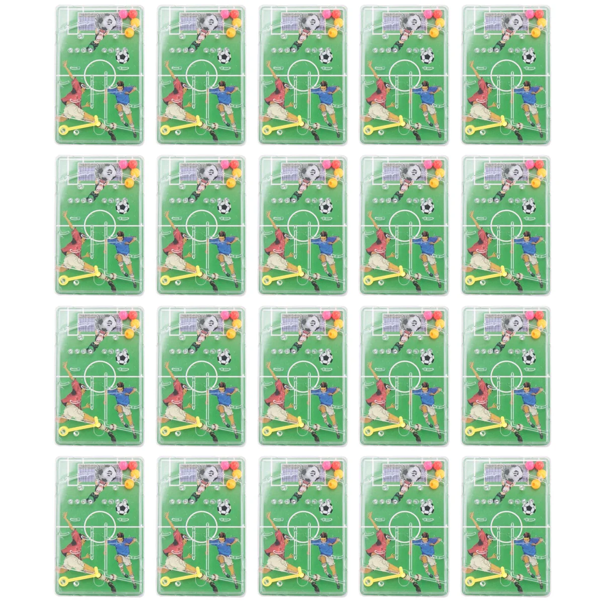 20 pçs favores de festa de futebol labirinto jogo meninos tema de futebol decoração de festa de aniversário crianças presente brinquedo suprimentos a87i