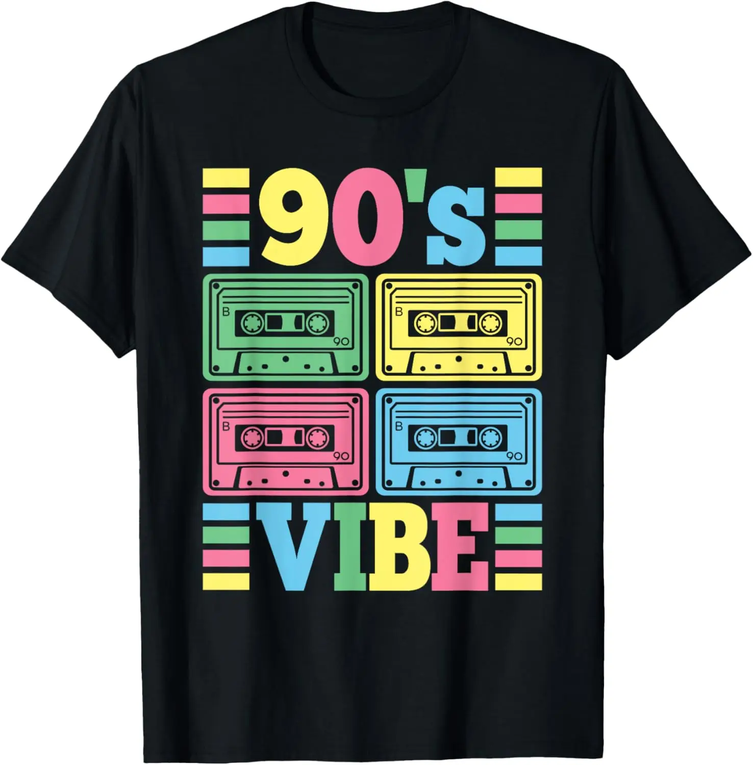 

90s Vibe 1990s Costume Theme Party 90s Outfit Men Women Kids T-Shirt