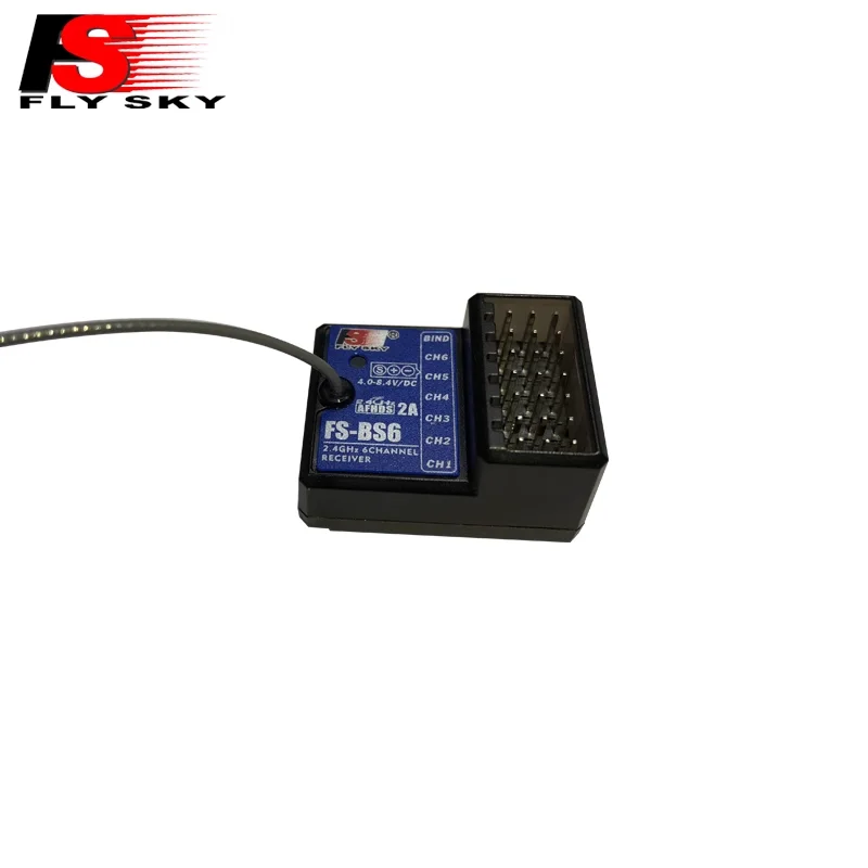 FlySky FS-GT5 FS GT5 2.4G 6CH RC เครื่องส่งสัญญาณวิทยุ FS-BS6 6CH สําหรับยานพาหนะ RC Crawler รถเรือถังของเล่น Racing