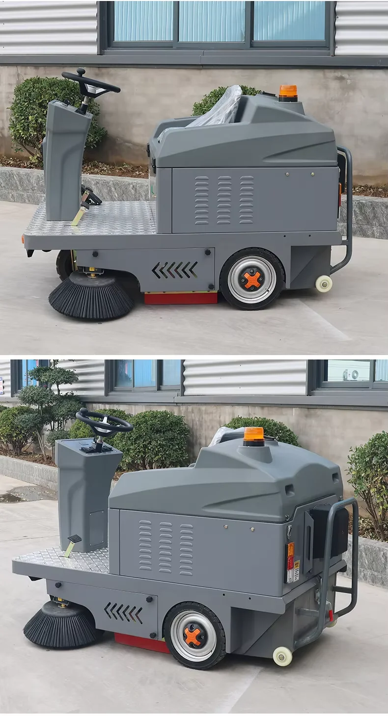 

Factory Price Cordless Electric Sweeping Cleaning Machine Floor Road Street Industrial Sweeper