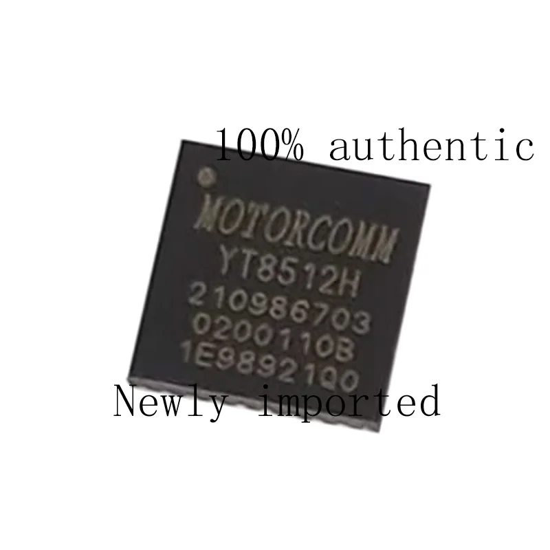 

10PCS Brand New Original YT8512H QFN32 Single port 100Mbps Ethernet transceiver chip