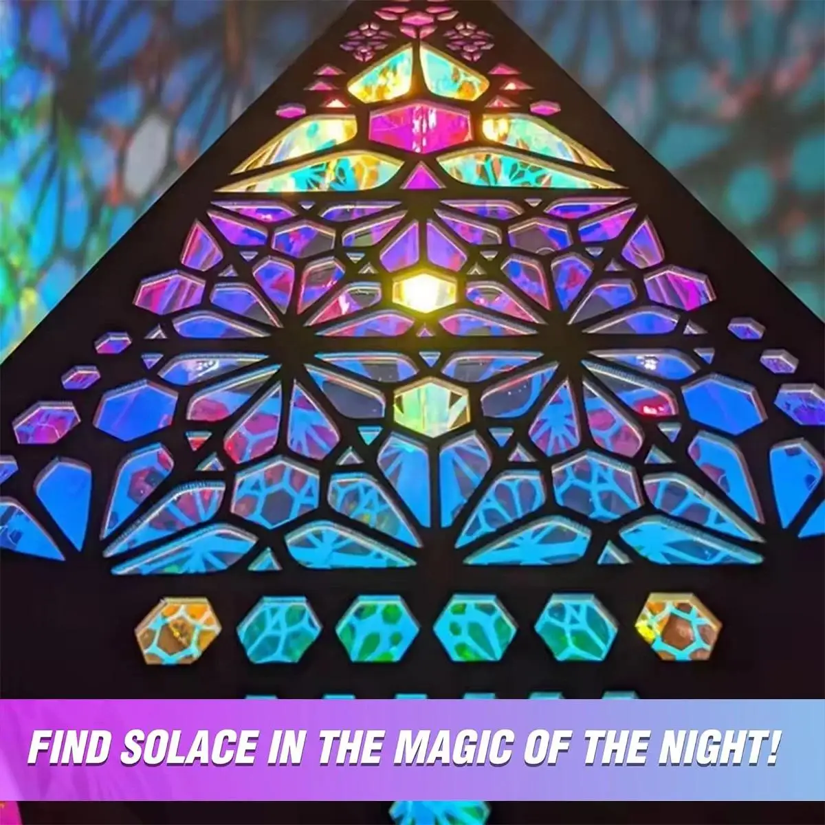 โบฮีเมียน Usb นำโต๊ะฉายแสงโคมไฟโปรเจคเตอร์โต๊ะที่มีสีสันคืนพื้นตกแต่งวินเทจตกแต่งรูปแบบ 3 มิติที่ทันสมัย