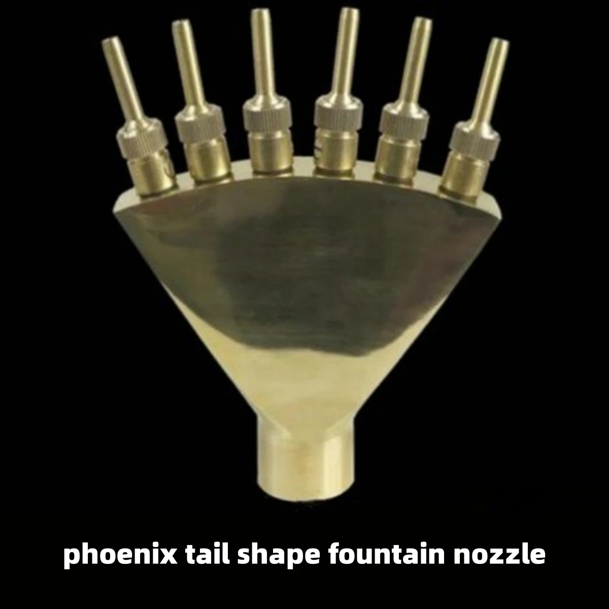 Copper Phoenixtail Fountain Head 1