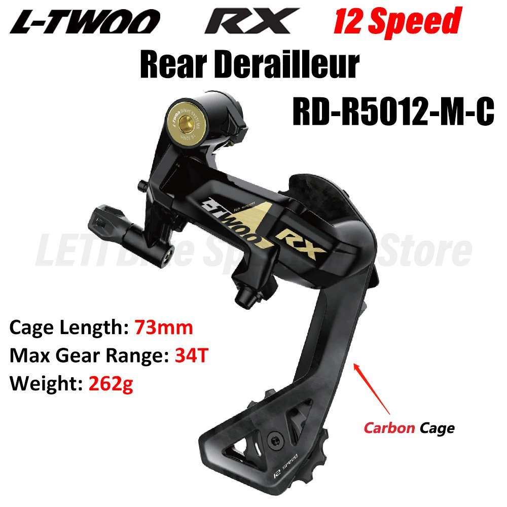 Ltwoo Rx 2x12 Speed Road Bike Road Hydraulic Disc Brake +Brake
