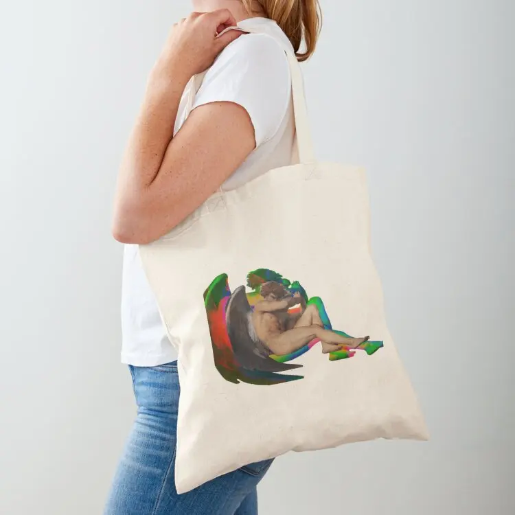 

Fallen Angel by Alexandre Cabanel Tote Bag shoping bag tote bags aesthetic canvas tote bag Canvas shoulder