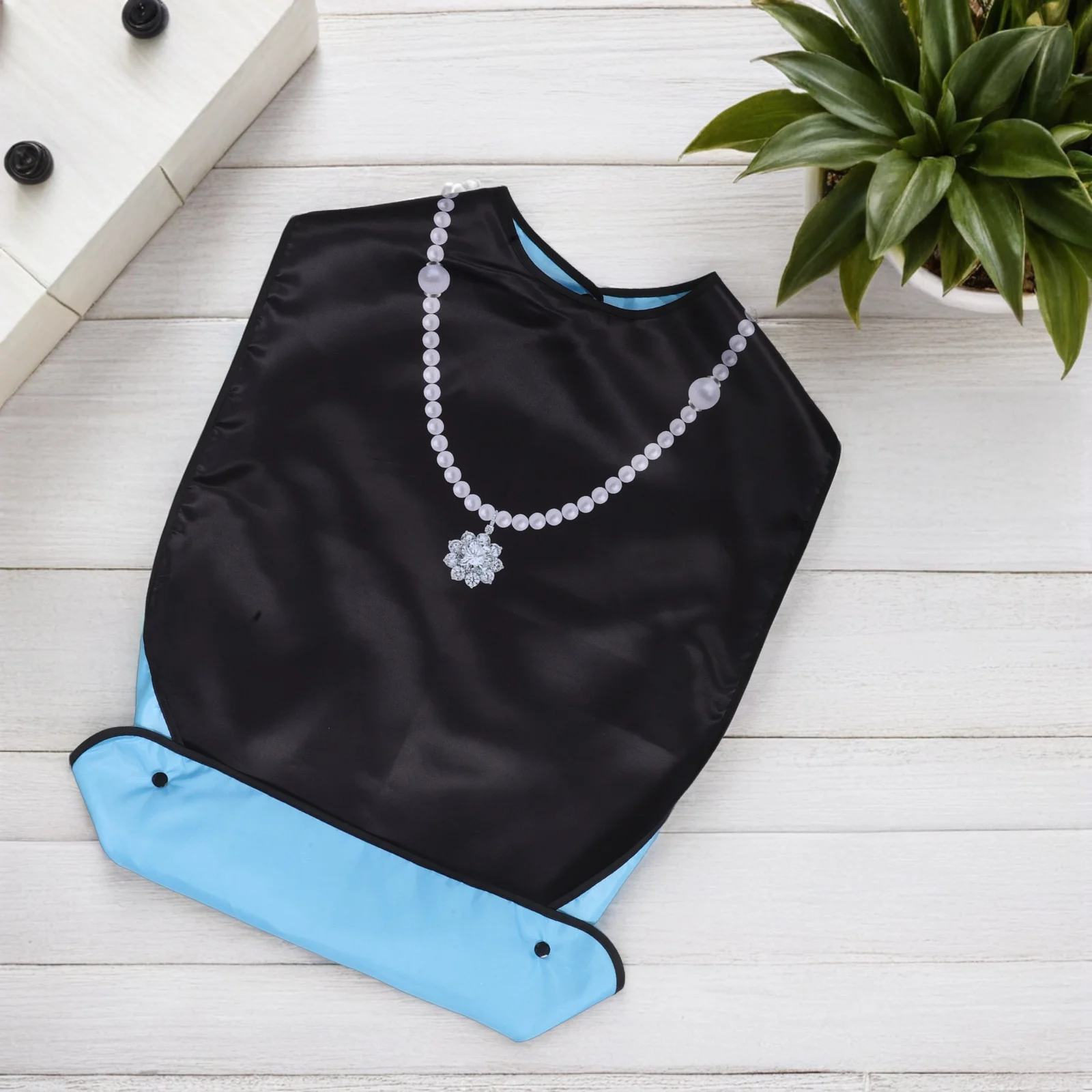 

Adult Bib Seniors Waterproof Large 33.80x17.96in Washable Elderly Eating Bib Dining Protector Care Home Adult Bibs for Senior