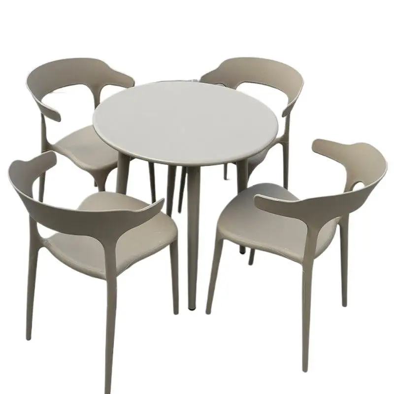 

Повседневный уличный стол и стул, простое сочетание стола и стула, водонепроницаемость и защита от солнца.