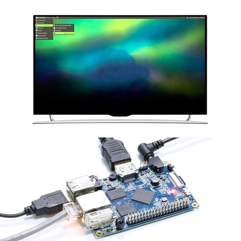 Top Deals For Orange Pi PC Arm Development Board H3 1GB DDR3 4 Core 1.6G Open Source Run Android4.4 Ubuntu Debian