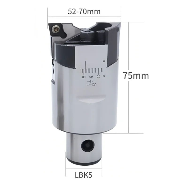 B84B-Adjustable Double-Edged RBH52-70-C LBK Rough Boring Head Serrated Rough Boring Head Fine-Adjustable Rough Boring Head