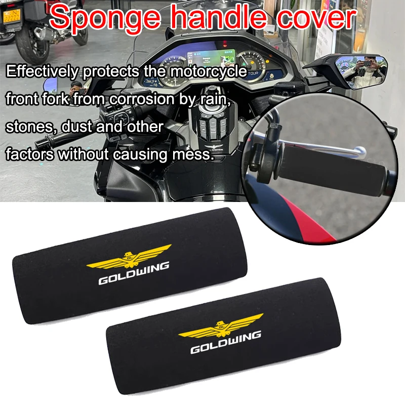 

Для Honda GoldWing 1800 GL1800 Gold Wing GL1500 CT125 CB125 мотоциклетная ручка противоскользящая крышка мягкая губчатая ручка протектор ручки
