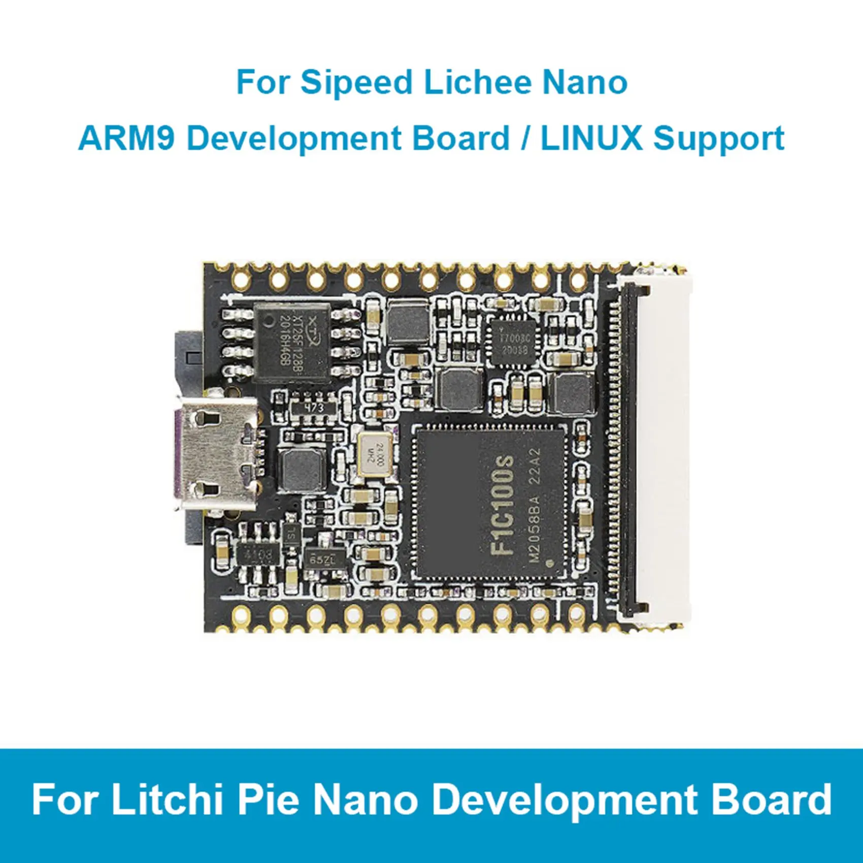 

For Sipeed Lichee Nano F1C100S ARM926EJS 32MB DDR1 Memory Linux Programming Learning Development Board