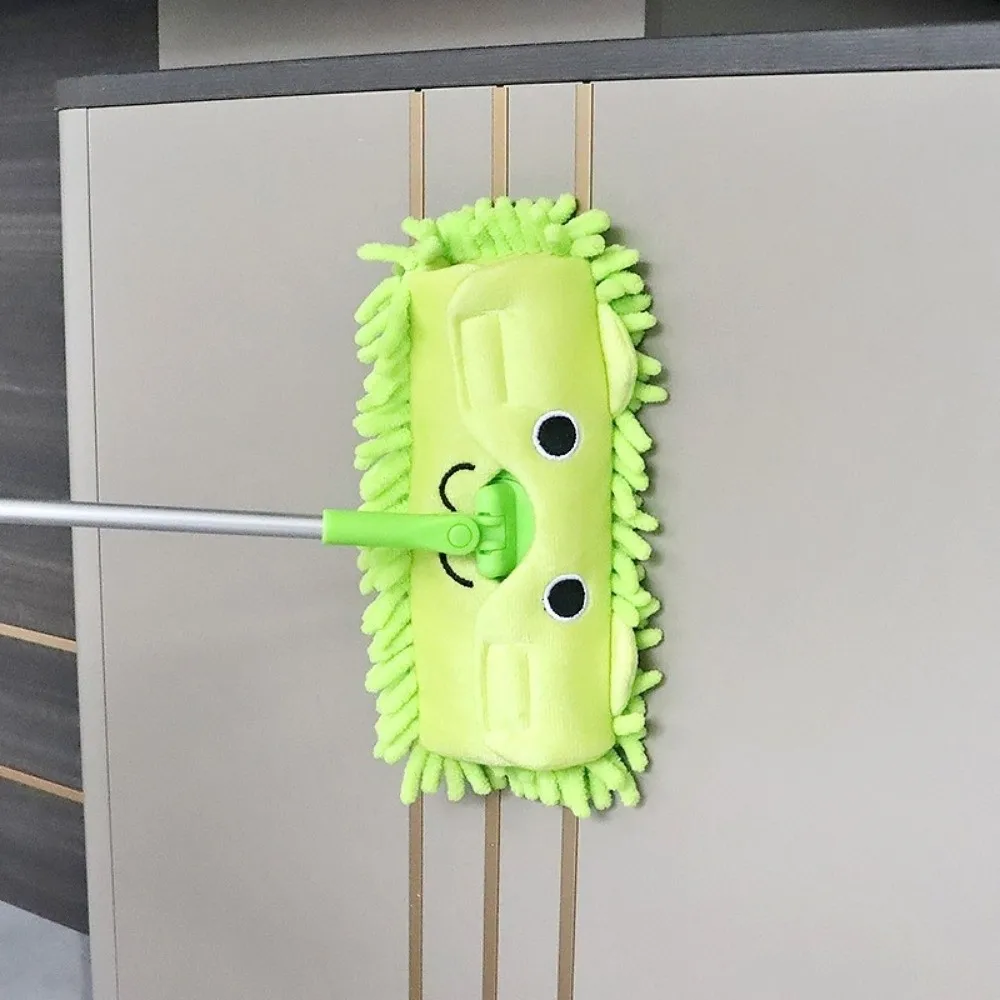 Mini escoba de limpieza, juego de juguetes, escoba de simulación de dibujos animados, juego de fregona, casa de juegos, educación temprana, tareas domésticas