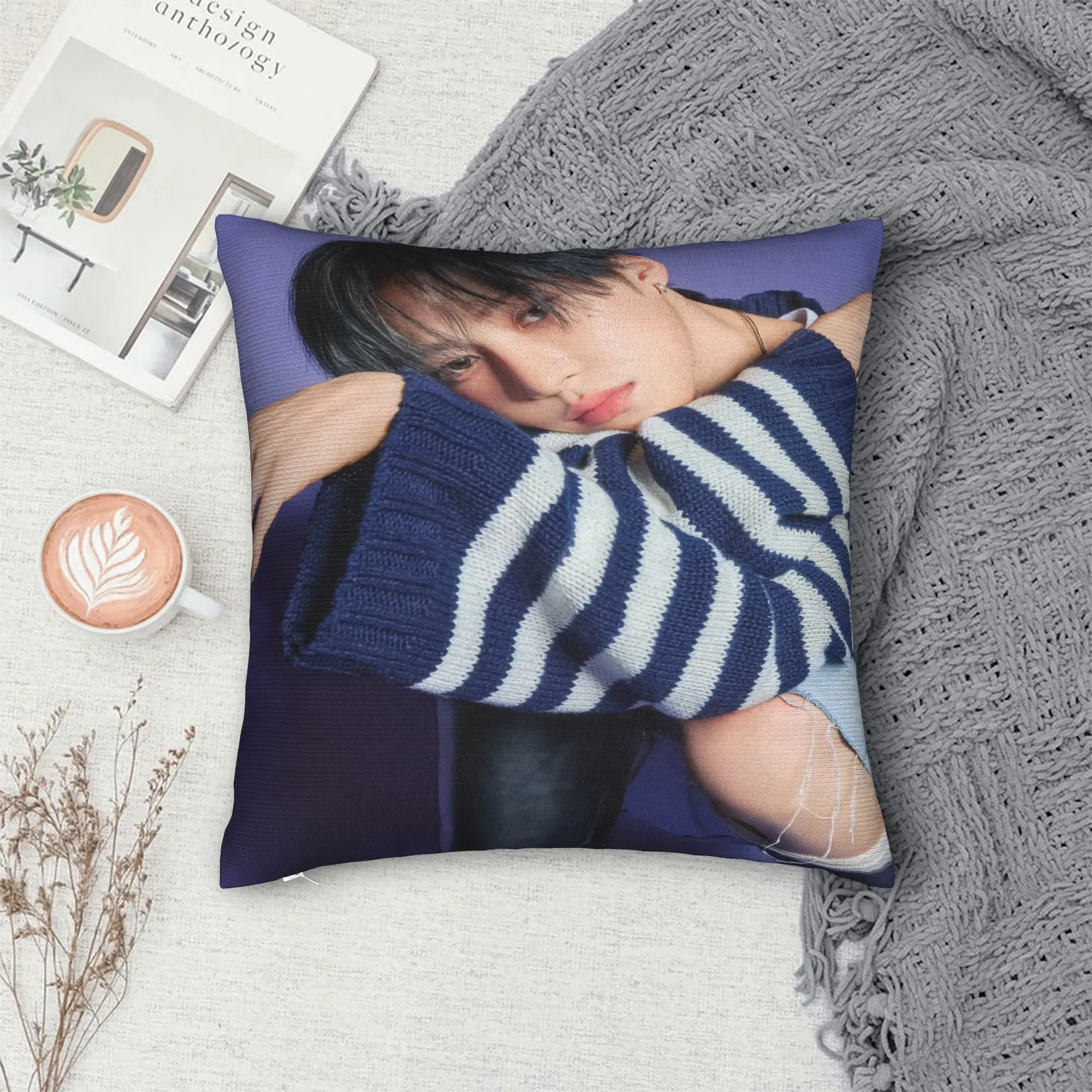 Ald1 Members Pillow Case  Soft Pillow Cover Fashion Pillowcases For Wedding Party Home Decor