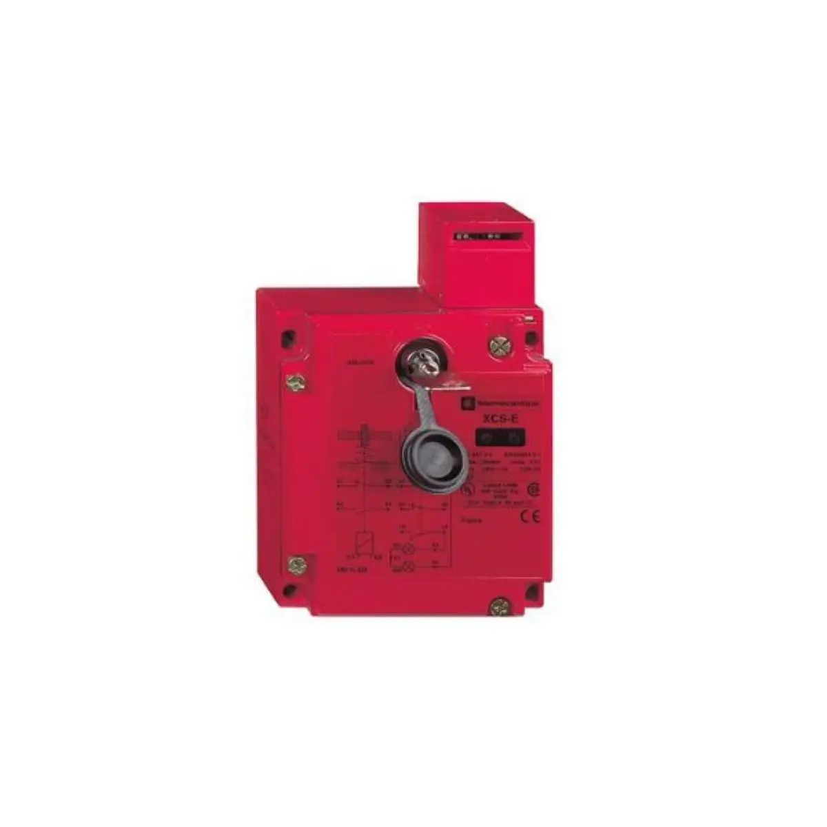 Metal safety switch XCSE - 2NC+1NO - slow break- 2entries tapped M20-24V