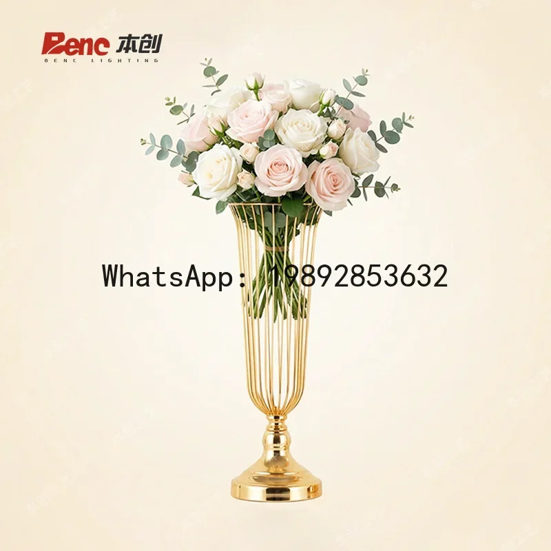 

x15 wrought iron table, flower stand, flower ware, wedding style arrangement, runway road guide --2 pcs