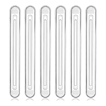 Protecteur mural de chaise en caoutchouc, pare-chocs de meubles transparents, porte d'armoire en silicone pour MELPack, 6 pièces