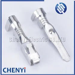 20 pcs 2.8 mm auto wire terminal brass crimp loose terminal for male female fog lamp light connector H11 H8 H9 Xenon Plug