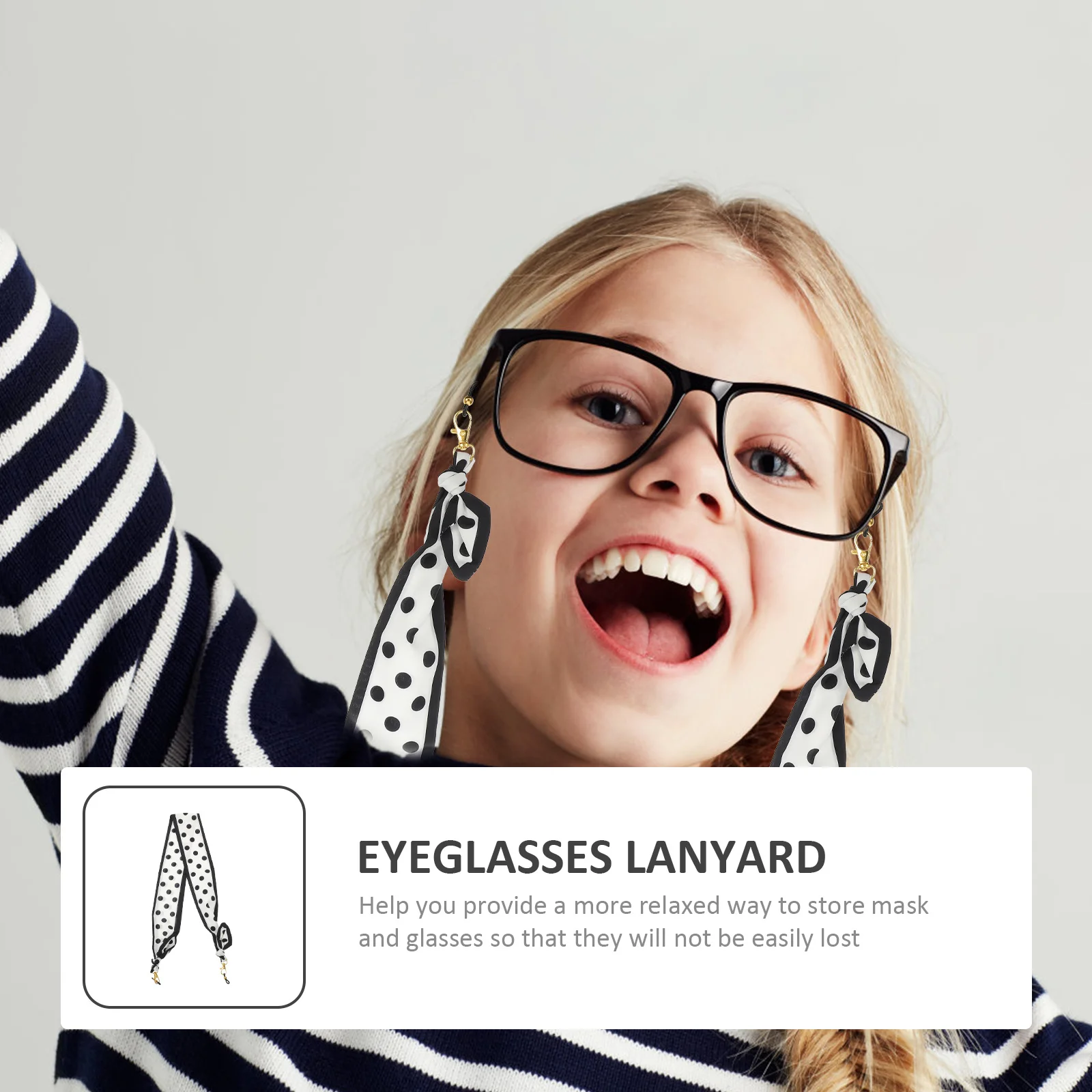 

Glasses Holder Mask Lanyard Bohemian Style Decorative Mask Holder Face Cover Hanging Rope Elegant Design Wide Application