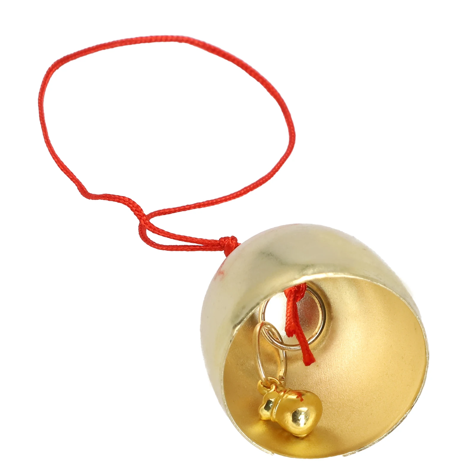 1pc Rame Puro Campana di Metallo Campana di Vento Ciondolo Antifurto Campanello per Porta 2.7*2.9 cm Per Il Compleanno di Nozze Decorazione Della Festa di Natale