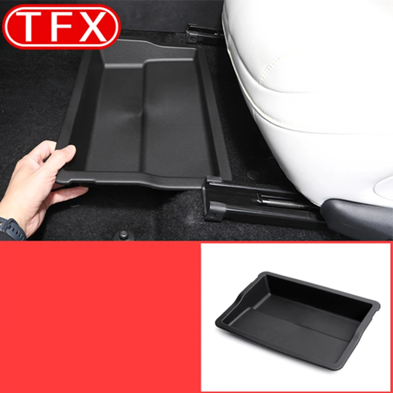 For Xpeng G6 XiaoPeng 2023 2024 Car Styling Under Seat Storage Box Driver Passenger Miscellaneous Items Box Auto Accessories