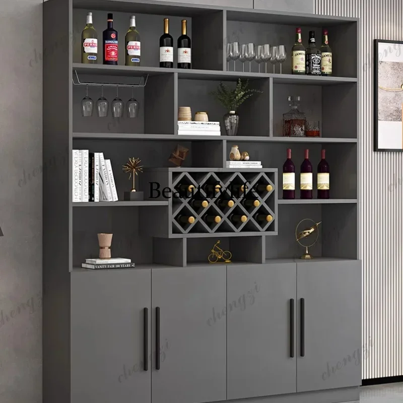 M138  Wood Shelf Living Room Cabinets Display Bookshelf Closet Wine Living Room Cabinets Luxury Vitrina Chinese Style Furniture