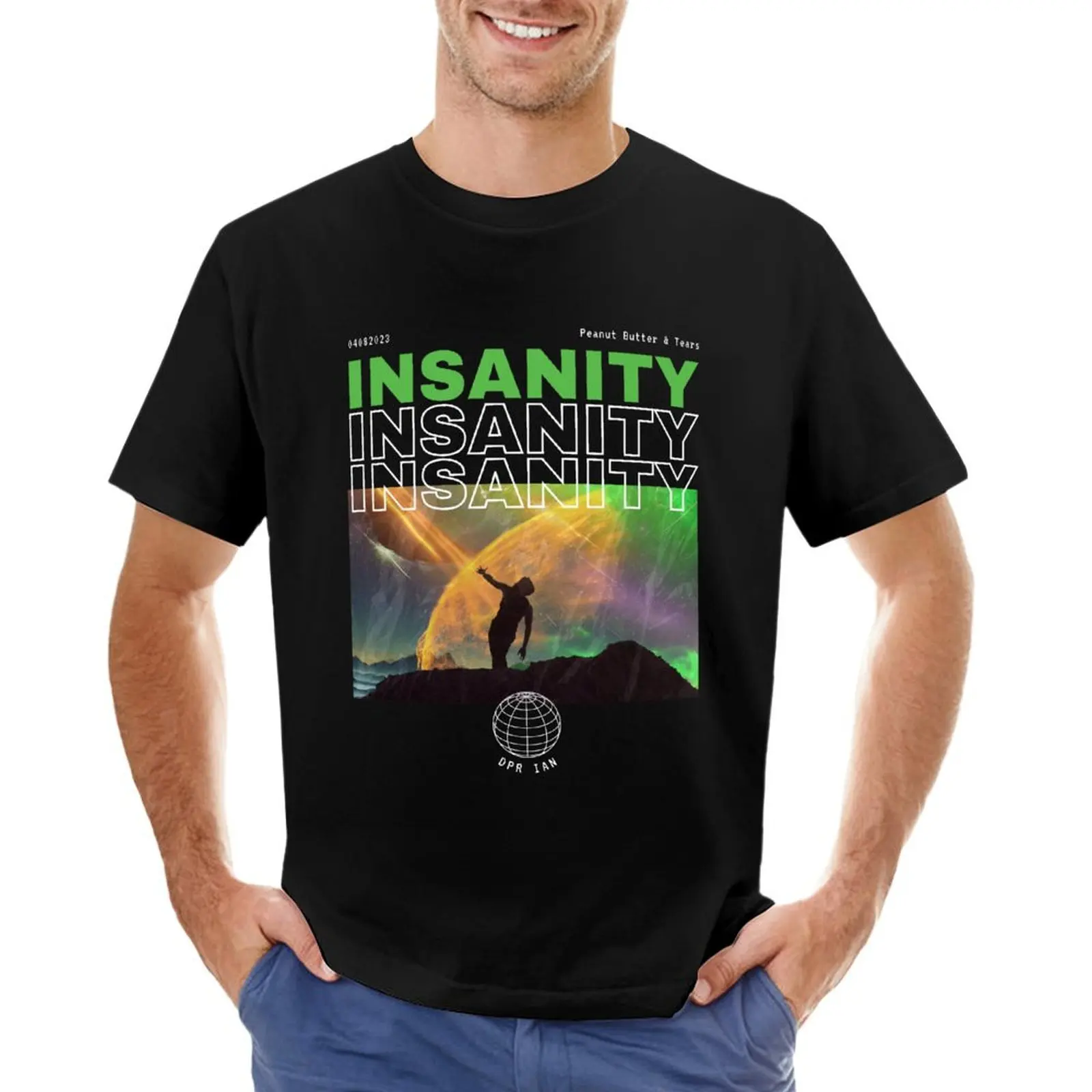 

Dpr Ian Insanity (Black Version) T-shirt sports fans tops customizeds kawaii clothes Short sleeve tee men