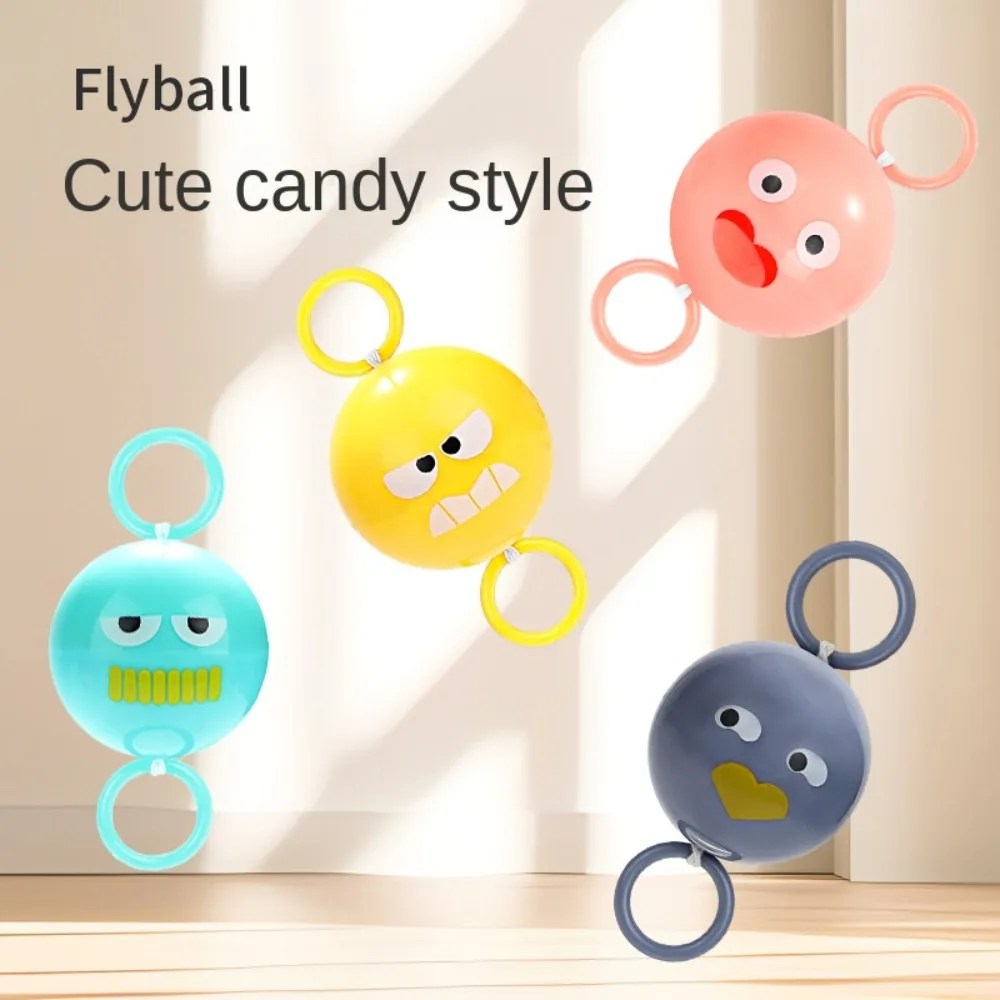 แฟลชของเล่น Nostalgia Whistling Fly Ball Nostalgia Funny Nostalgia Ball ของเล่นน่ารัก Creative Double Pull Ball เด็ก