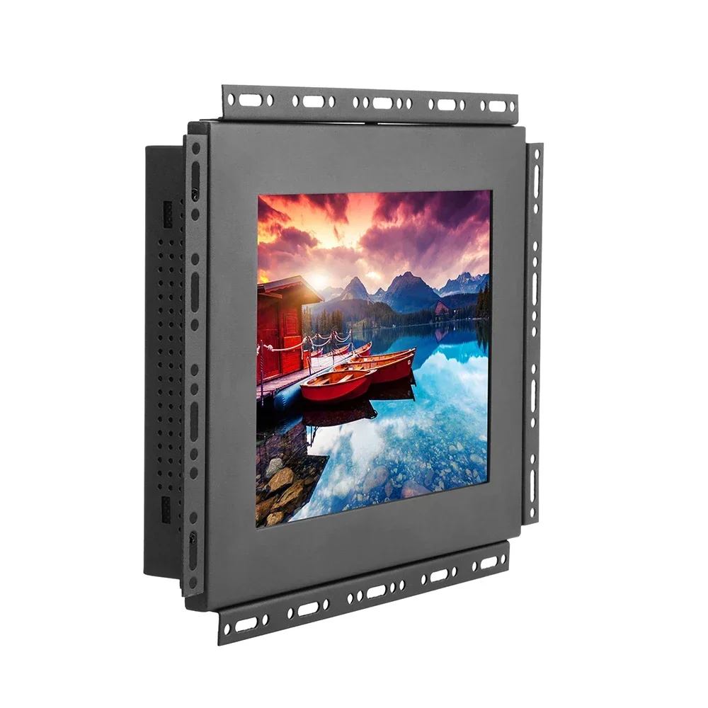 

18.5 Inch Usb/Rs232 Touchscreen Pcap Open Frame Dual Lan Industriële Display Capacitieve Touch