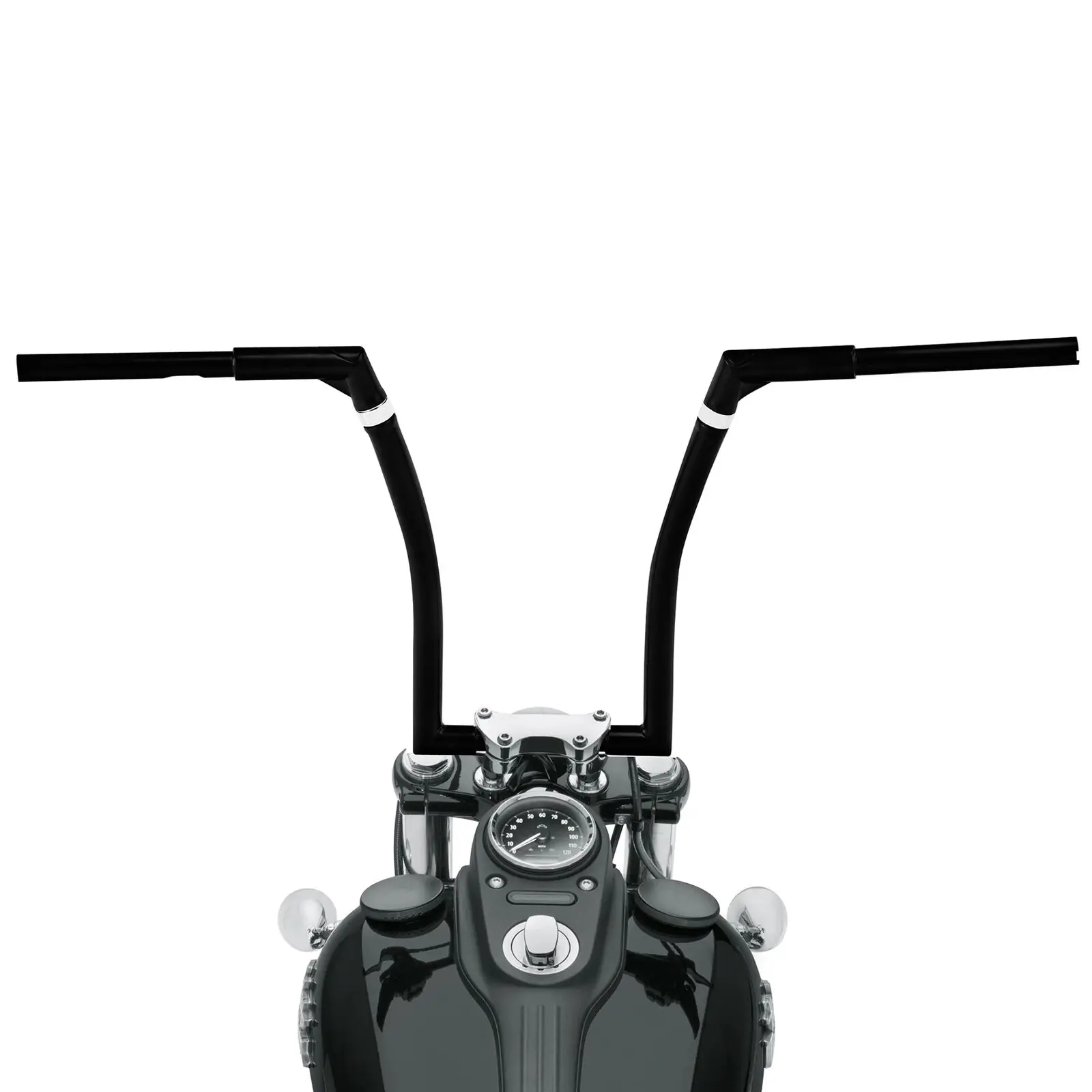 

Motorcycle 8" 10" 12" 14" 16" 18" Rise 1-1/4" 1.25" Fat Ape Hanger Handlebar For Harley Sportster XL 883 XL1200 48 FLST FXST