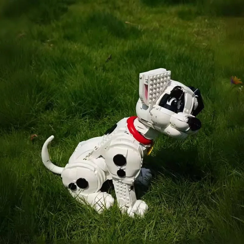 

Moc 2025 мультфильм 101, модель щенка далматинцев, строительный блок, сделай сам, креативная сборка, развивающие игрушки для детей, подарок