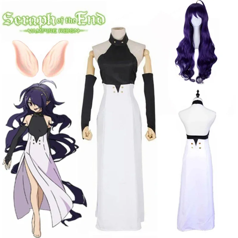Owari no Anime Seraph of the End Asuramaru Cosplay Hallowee n Costume High Quality Dress Full Set eo]5
