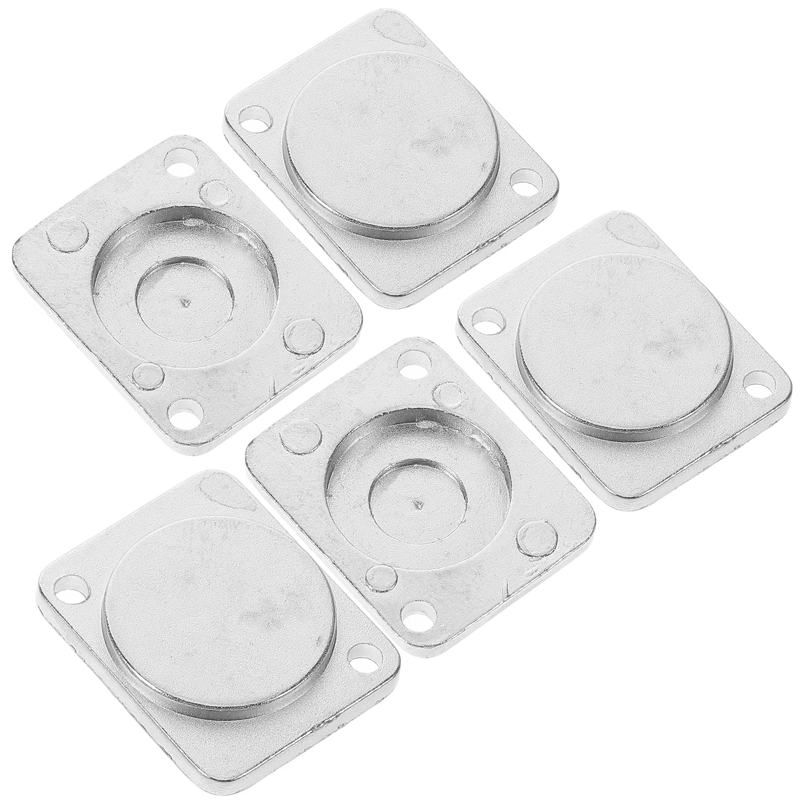 

5pcs Blank Panel Cover Metal Chassis Insert Plate For Xlr Mount Cable Management Easy Installation Universal Wall