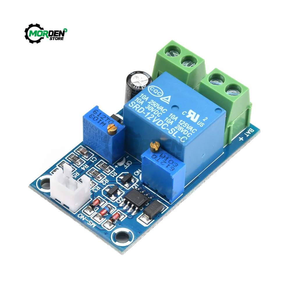 Storage Battery Relay Module 12V Battery Low Voltage Cut off Automatic Switch On Recovery Protection Module Power Supply