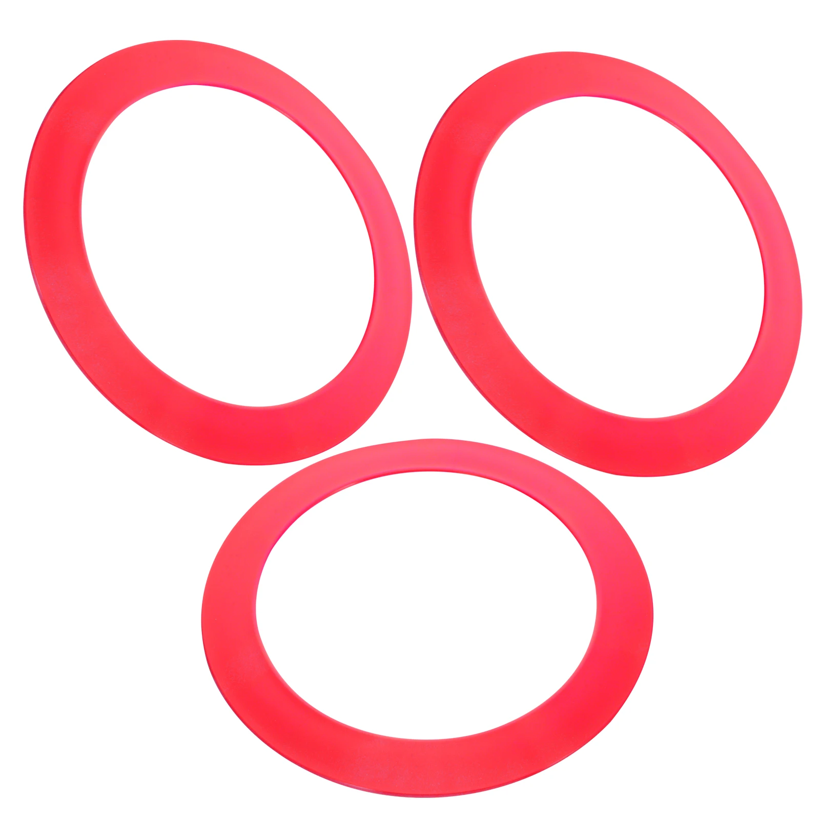 

3 Pcs Circle Juggling Rings Acrobatic Props Sports Children's Outdoor Plastic
