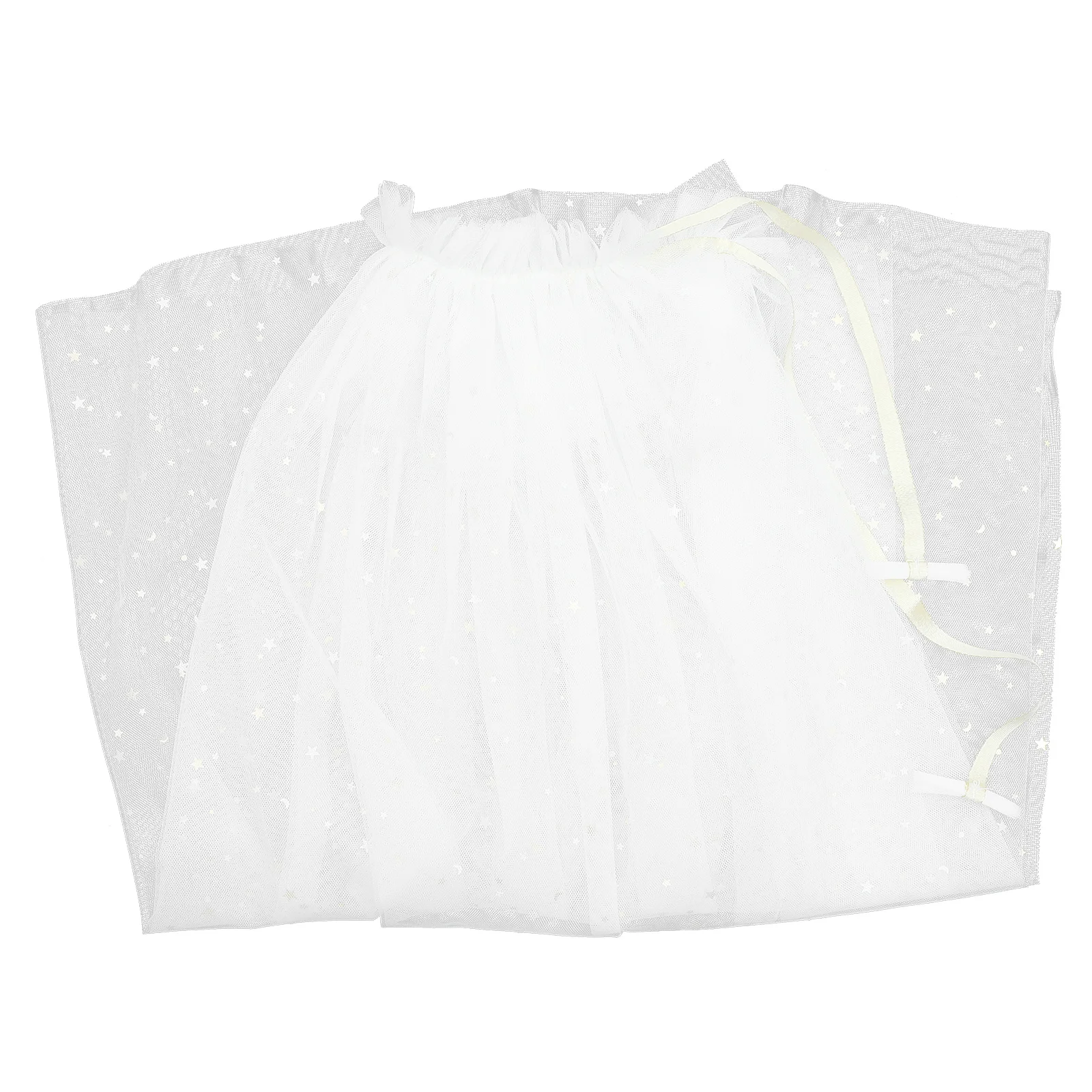 1 pz mantello per bambini morbido mantello di garza traspirante costume da festa per bambini mantello per ragazze in maschera costume cosplay