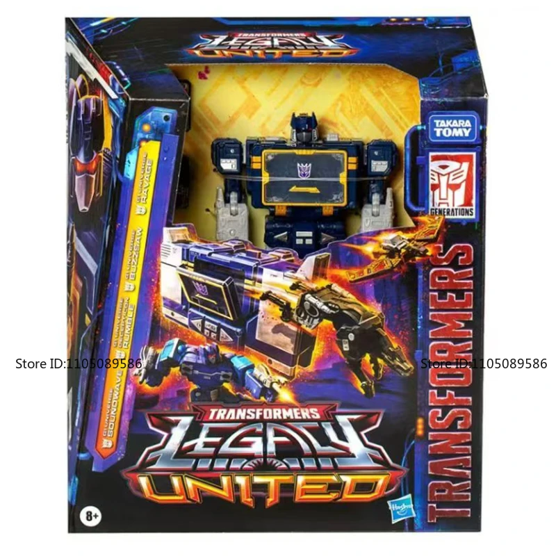 새로운 오리지널 박스 트랜스포머 G1 어운드웨이브 이동식 인형 스튜디오 장식품 피규어 장식품 어린이 장난감 휴일 선물