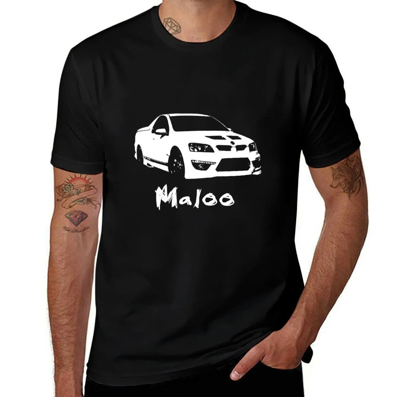 holden hsv maloo r8 ute T-Shirt Large Size Casual Short Sleeve Top