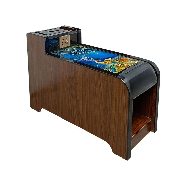 Plate type, foot bath, coffee table, tempered cabinet, glass countertop