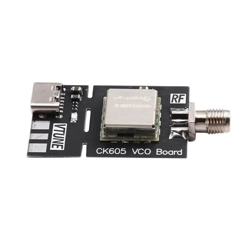 X64A-1600-3300Mhz Broadband RF VCO Board 0-15V Tuning Voltage Controlled Oscillator Low Phase Noise For 5G/LTE Test
