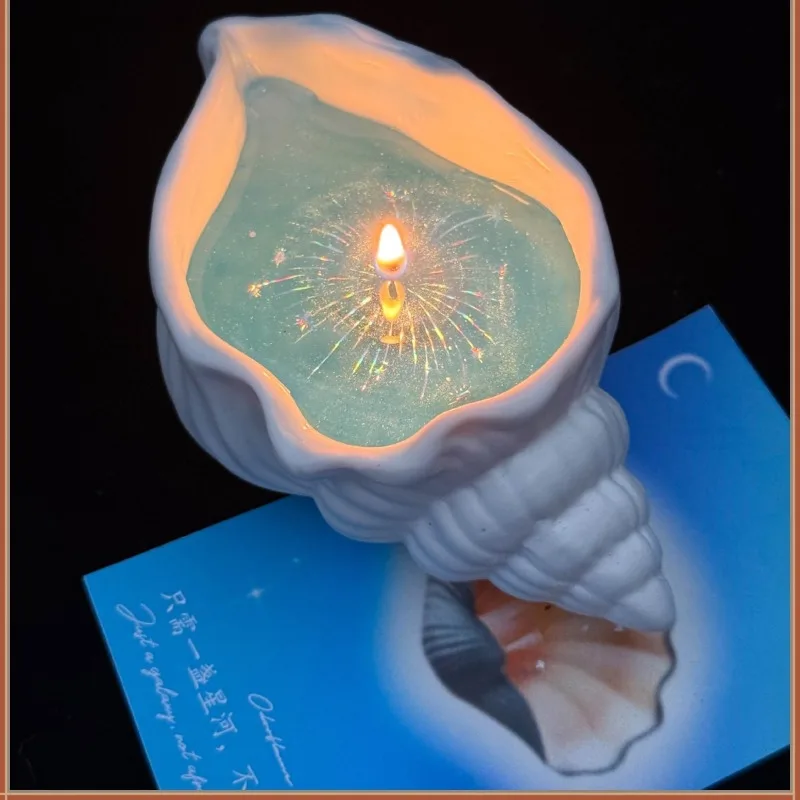 Velas perfumadas de concha, criatividade com fragrância de concha