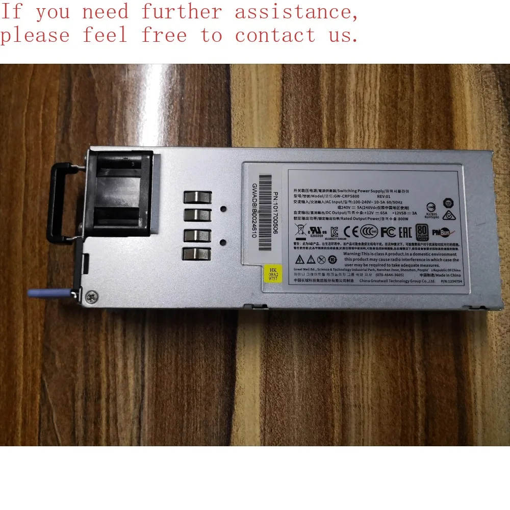 

For Inspur NF5270M4M5 server power supply, Great Wall GW-CRPS800 800W power supply