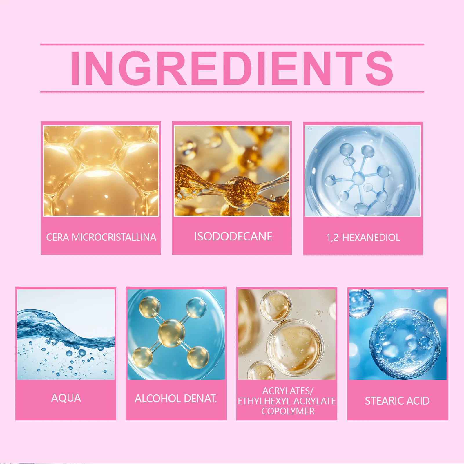 Máscara de pestañas para alargar, resistente al agua, fórmula sin manchas, uso duradero, ojos suaves, fácil aplicación, maquillaje diario, cosméticos para ojos