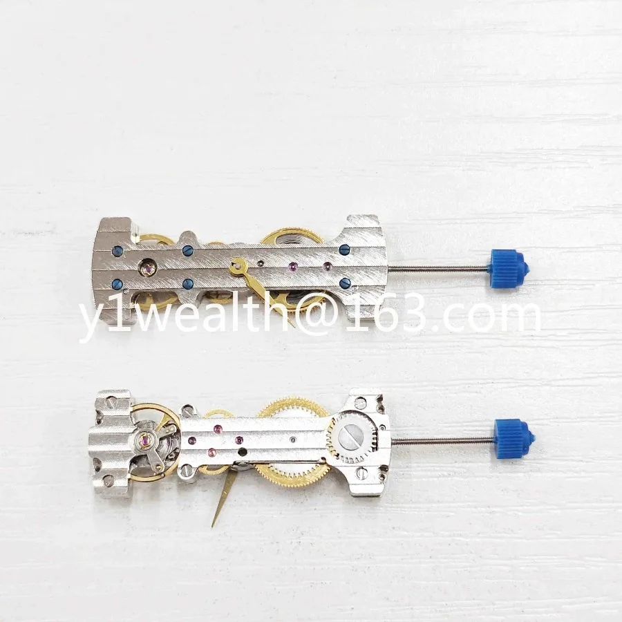 Watch accessories, mechanical movement, Kunlun movement, gold machine white machine, rectangular manual winding