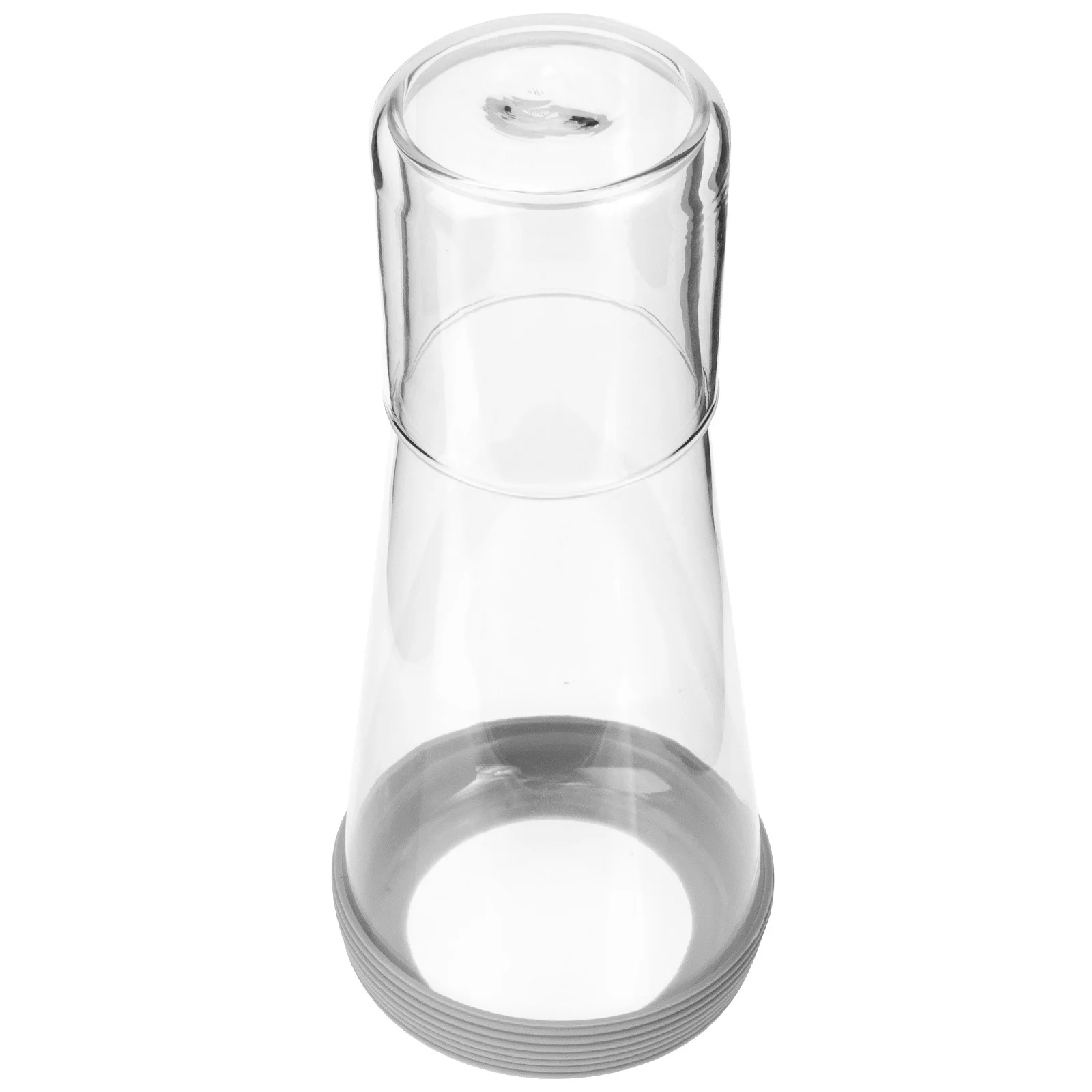 

1Set Glass Water Jug Transparent Premium Cold Water Kettle for Home Bedroom Desktop Beverage Storage Elegant Household Carafe