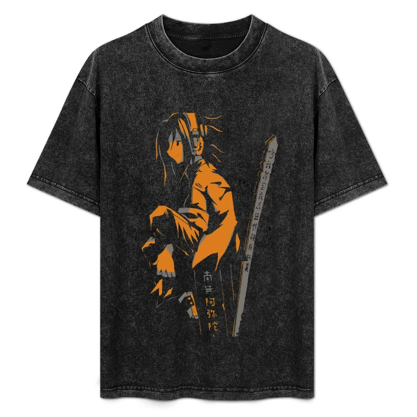 Shaman King Yoh (orange) T-Shirt customizeds plus size clothes quick-drying boys whites plus size men clothing