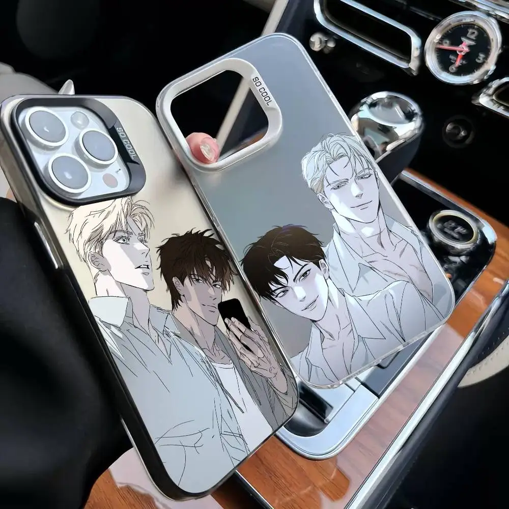 Funda para Teléfono Comics codename-e anastasia Taekjoo para iPhone 17, 16, 15, 14, 13, 12, 11, Mini, Pro, E, MAX, Blanca, Mate, Estilo Caramelo
