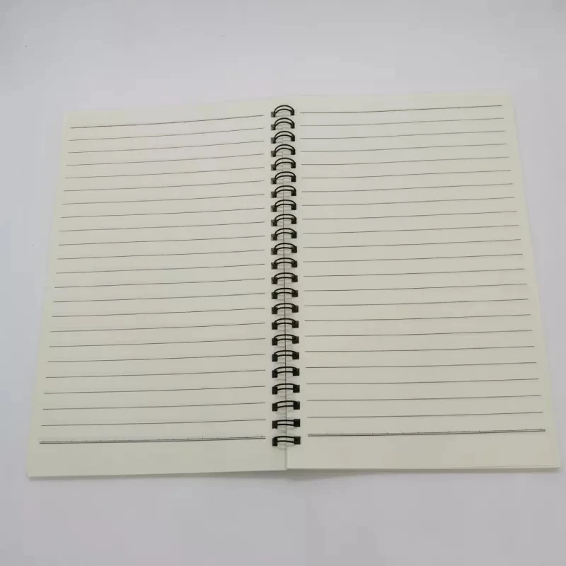 A5 A6 Sublimation Blank Note Books Spiral Wire Bound Heat Transfer Print Child Book Paper Cover Note book Journal Notebook