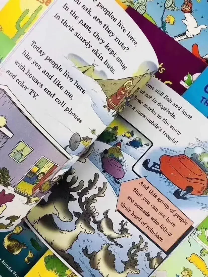 33 كتابًا من سلسلة علوم دكتور سوس قصة مثيرة للاهتمام للأطفال كتب مصورة باللغة الإنجليزية هدية للأطفال تعلم التعليم قراءة ToyBoo