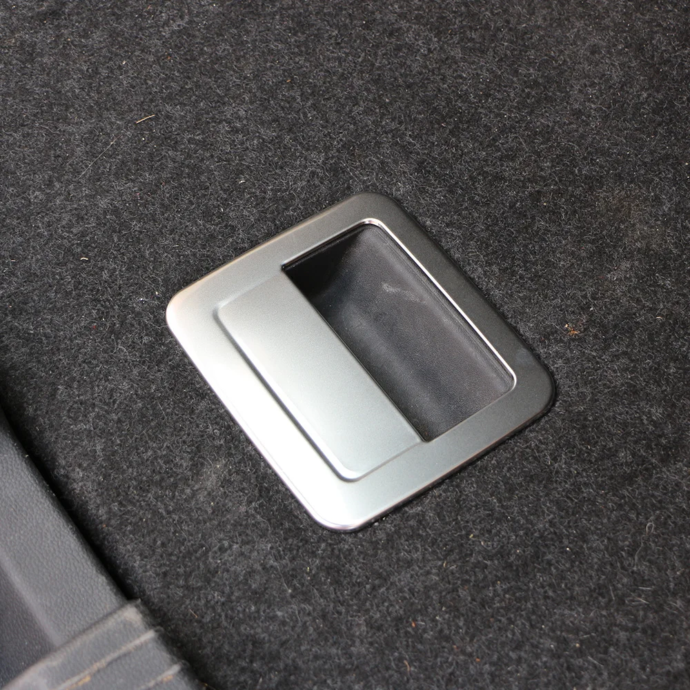 

Stainless Steel Car Trunk Cargo Spare Tire Cover Handle Frame Trims For Volkswagen T Roc Vw T-Roc 2018 2019 2020 2021 2022 2023